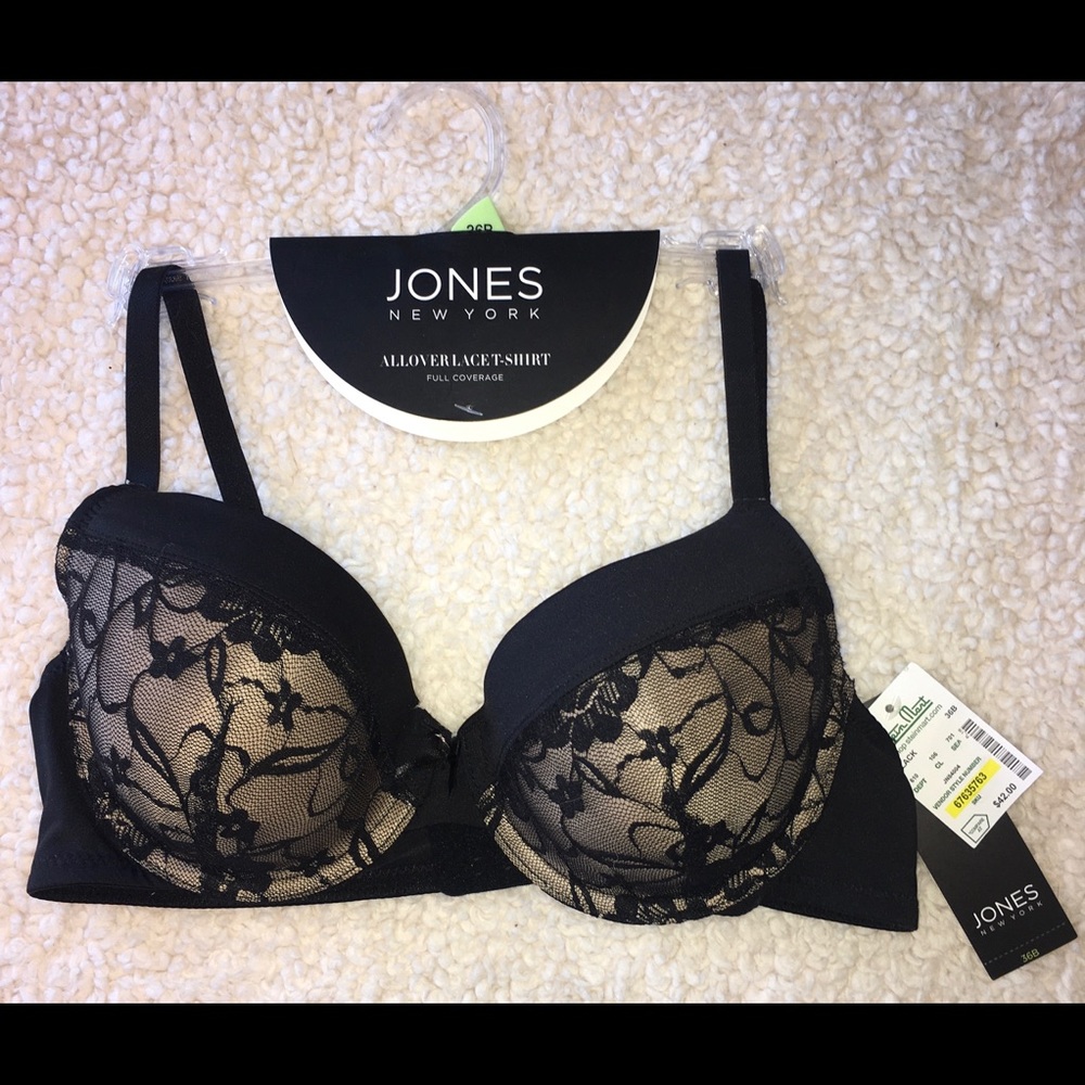 NWT Jones New York padded push-up bra